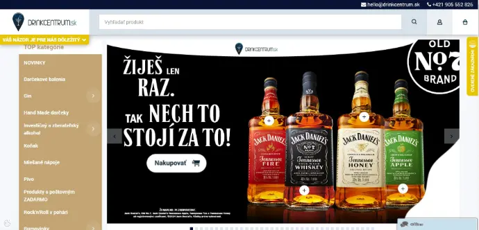 Drink center e-shop